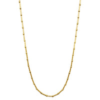 Ball Bar Diamond Kəsmə Zənciri (14K) Popular Jewelry New York