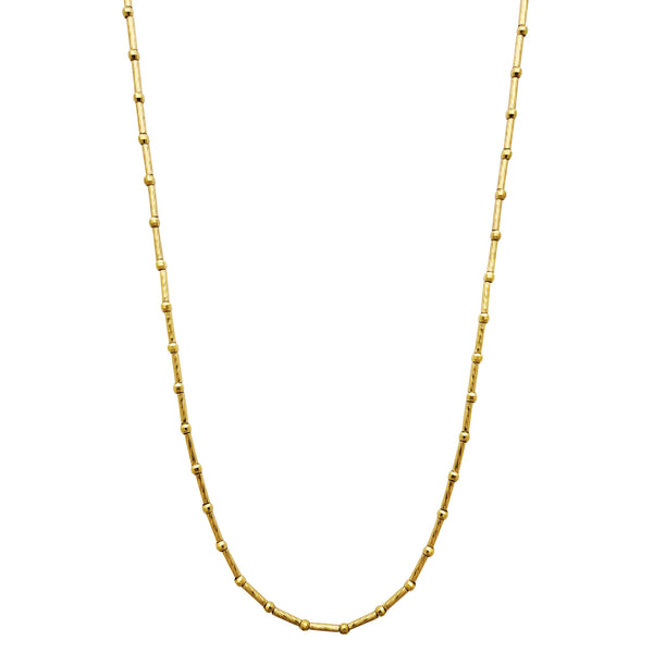 Ball Bar Diamond Cut Chain (14K) Popular Jewelry New York