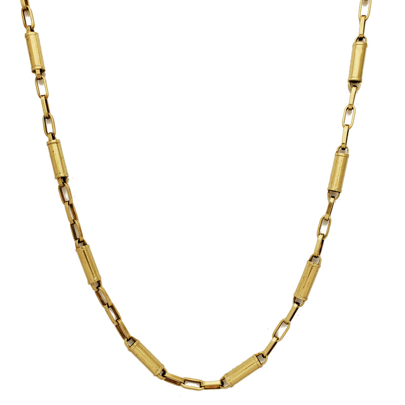 Bamboo Cable Chain (10K) Popular Jewelry New York