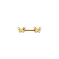 Kupu-kupu Barbel (14K) Popular Jewelry NY
