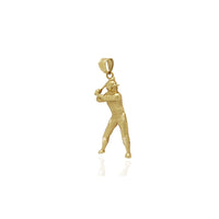 Baseball Batter Pendant (14K)