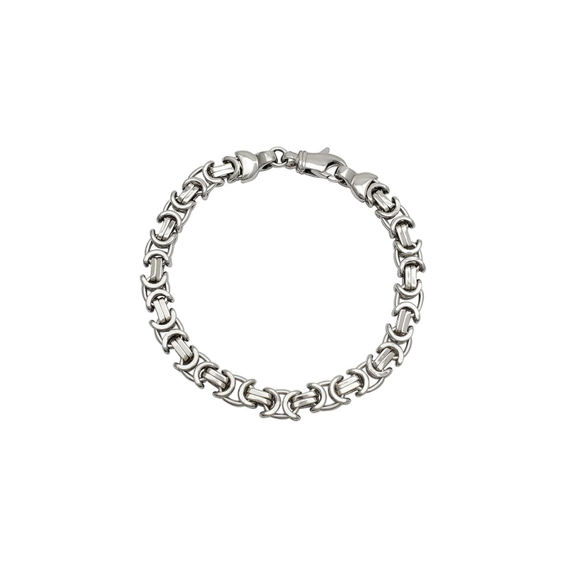 Bicycle Chain Bracelet (Silver)