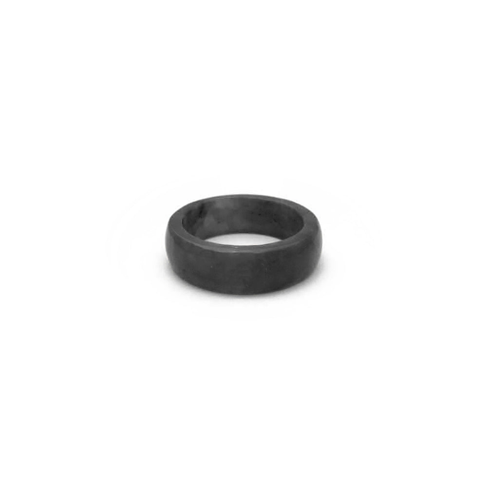 Black Jade Ring Band Popular Jewelry New York