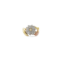Blossom Flower & Branch Ring (14K) Popular Jewelry Njujork