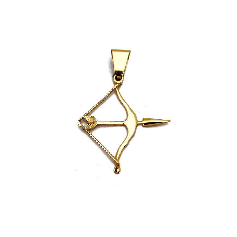 Bow & Arrow Pendant (14K) Popular Jewelry New York