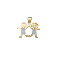 Boy & Girl Pendant (14K)