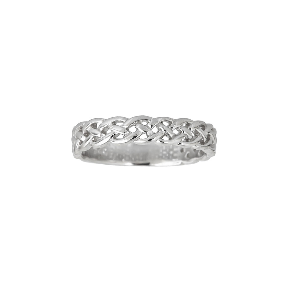 Braided Ring (Silver) Popular Jewelry New York