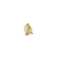 گوشواره گل گوشواره گل میخ مادر بودا (14K) - Popular Jewelry - نیویورک