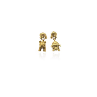ബുൾ & ബിയർ കഫ് ലിങ്ക് (18K) ന്യൂയോർക്ക് Popular Jewelry