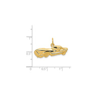 Sport Racing Car Pendant (14K)