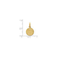 3-D Enameled Birthday Cake Pendant (14K)
