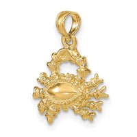 Puffy Cancer Zodiac Pendant (14K) Popular Jewelry New York