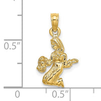 Virgo Zodiac Pendant (14K) Popular Jewelry New York
