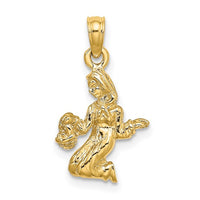 Virgo Zodiac Pendant (14K) Popular Jewelry New York
