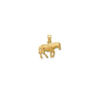 Zebra Pendant (14K)