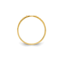Textured Signet Pinky Ring (14K)