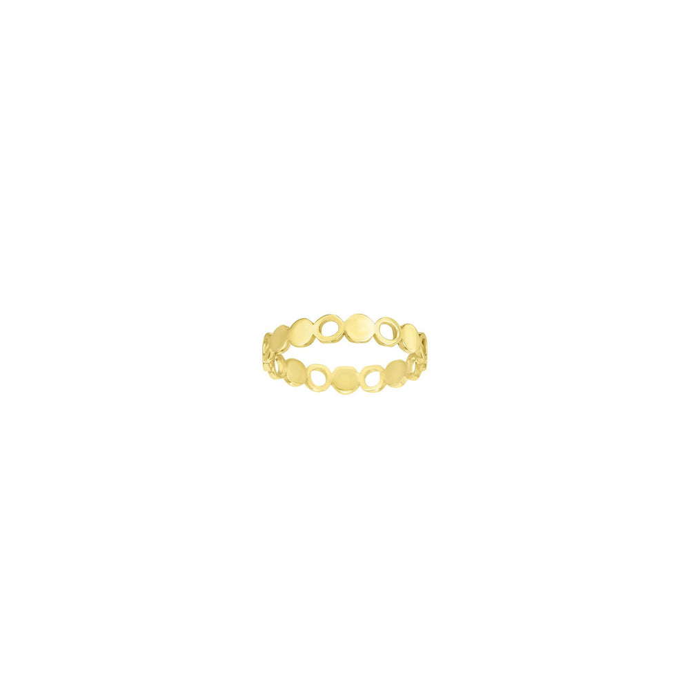 Open Circles Ring (14K)