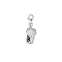 Coffee Cup Charm (Silver)