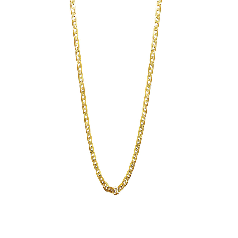 Carved Mariner/Gucci Chain (14K) Popular Jewelry New York