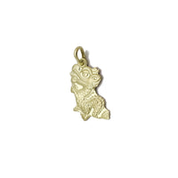 [龙] Chinese Zodiac Dragon Pendant (14K) Popular Jewelry New York