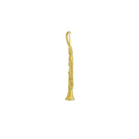 Clarinet Pendant (14K) Popular Jewelry New York