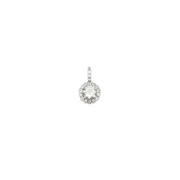 Cluster Lady CZ pendant (14K)