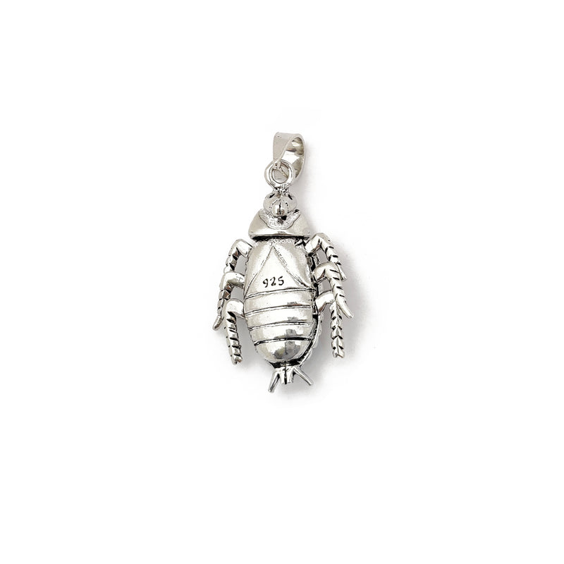 Cockroach Pendant (Silver) Popular Jewelry New York