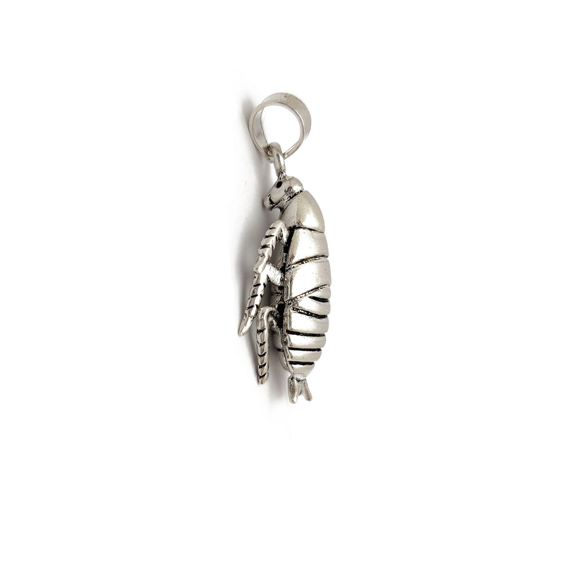Cockroach Pendant (Silver) Popular Jewelry New York