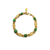 [Sold Out] Construct Jade Link Bracelet (24K)