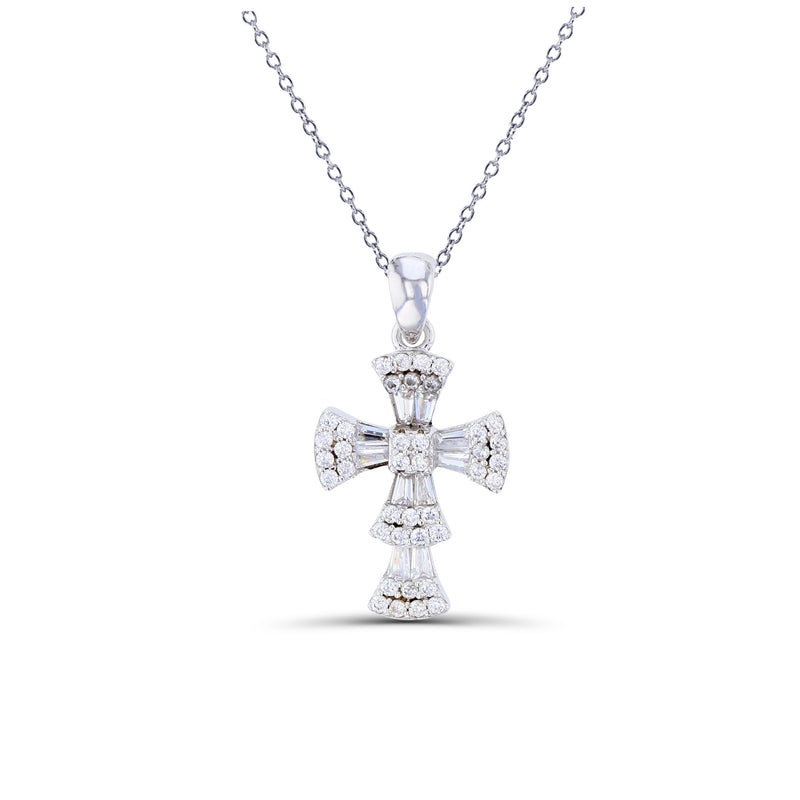 Cross Necklace (Silver)