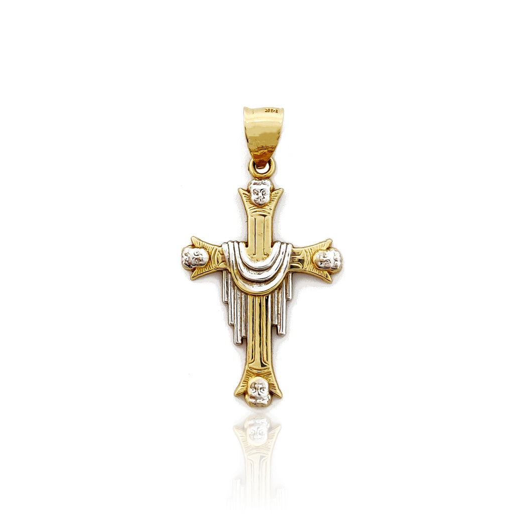 Cross with Robe Pendant (14K) – Popular J