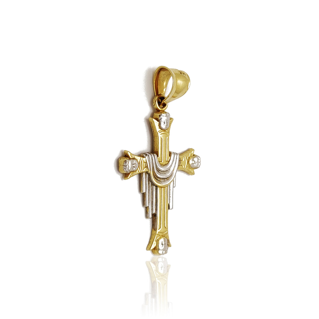 Cross with Robe Pendant (14K) – Popular J
