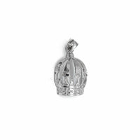 Crown King Pendant (14K) 14 Karat White Gold, Popular Jewelry New York
