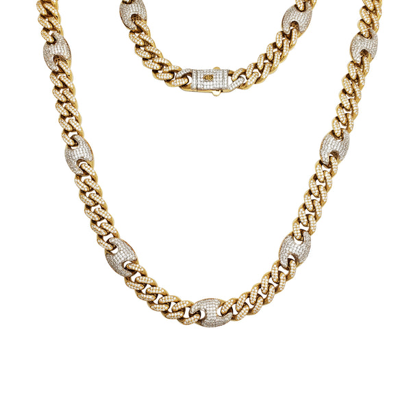 Cuban Link CZ Chain (14K)