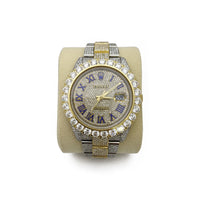 Custom Diamond Rolex Watch DATEJUST 41 mm (126333) - Front