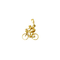 Cyclist Pendant (14K) Popular Jewelry New York