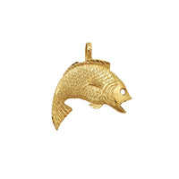 D-cuts Fish Pendant (14K) Popular Jewelry New York