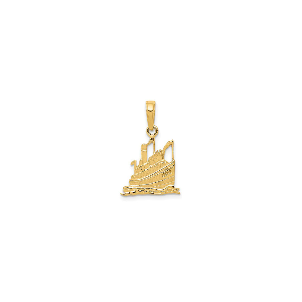 Cruise Ship Pendant (14K)