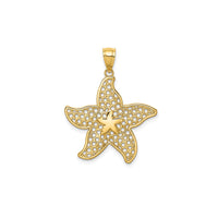 Lacey Starfish Pendant (14K)