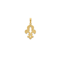 Fleur de Lis Pendant (14K) Popular Jewelry New York