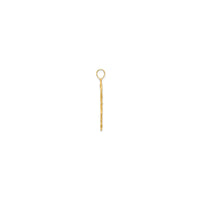 Gymnast w/ Ribbon Pendant (14K)
