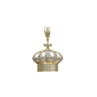 Diamond Queen Crown Pendant (10K)