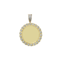 Round Diamond Picture Pendant (10K)