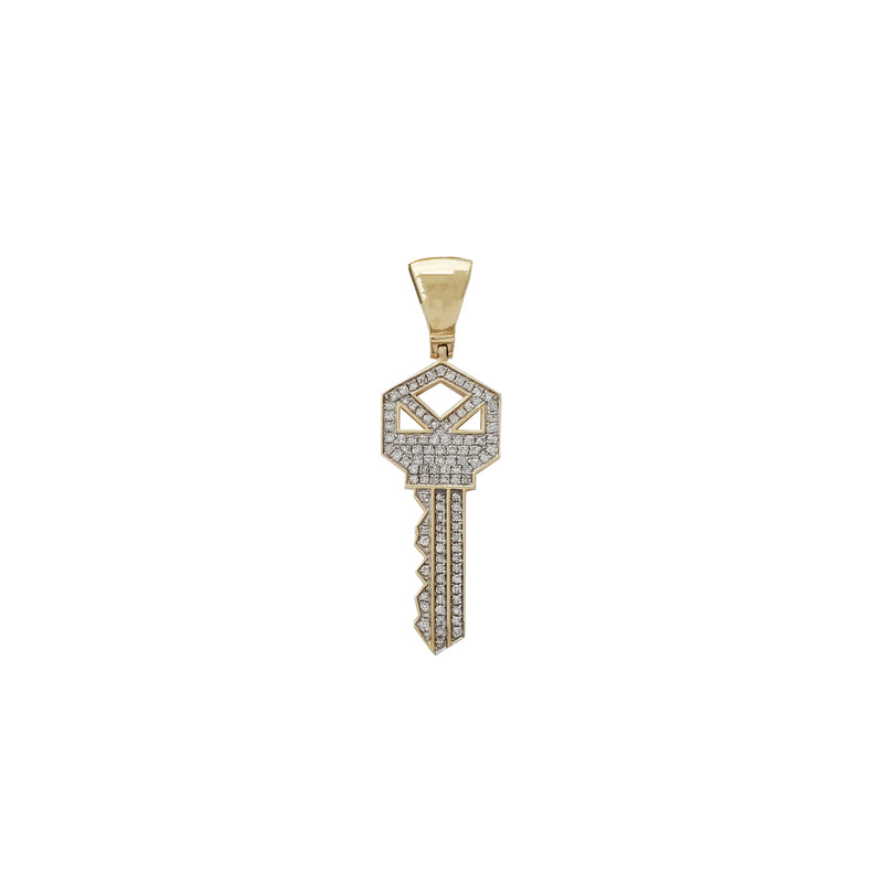 Diamond Key Pendant (10K)