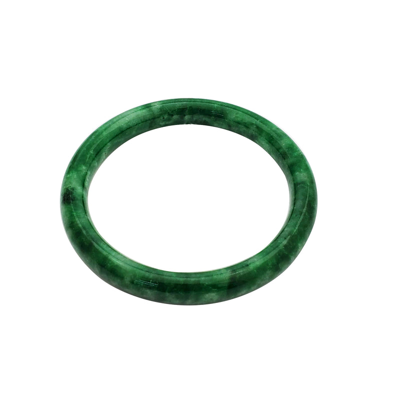 Natural Jade Bracelet Men Dark Green Bangle Men - Temu