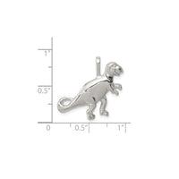 T-Rex Dinosaur Pendant (Silver)