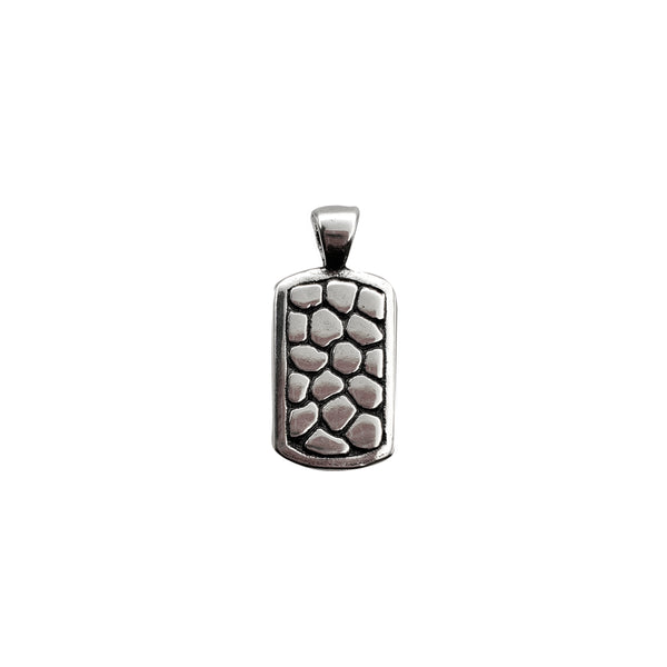 Dog Tag Pendant (Silver)