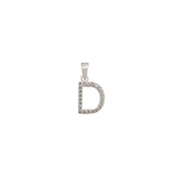 Letter CZ pendant (Silver)