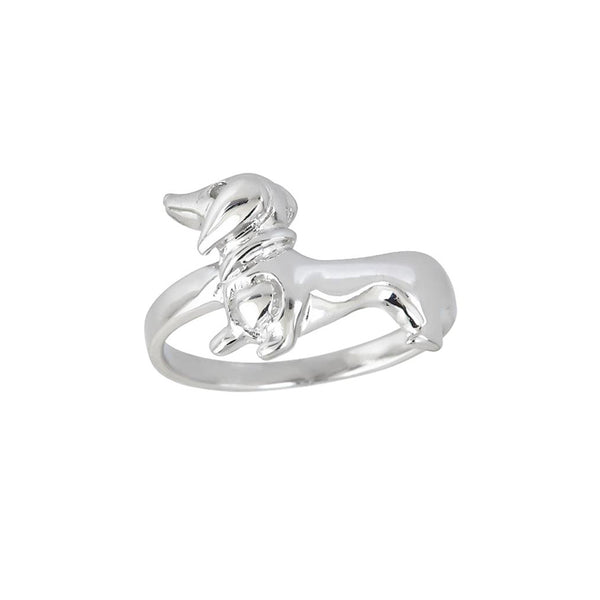 Dachshund Ring (Silver) Popular Jewelry New York