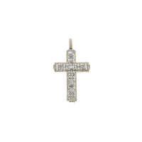 Diamodn Iced-Out Cluster Cross Pendant (14K) Popular Jewelry Nûyork